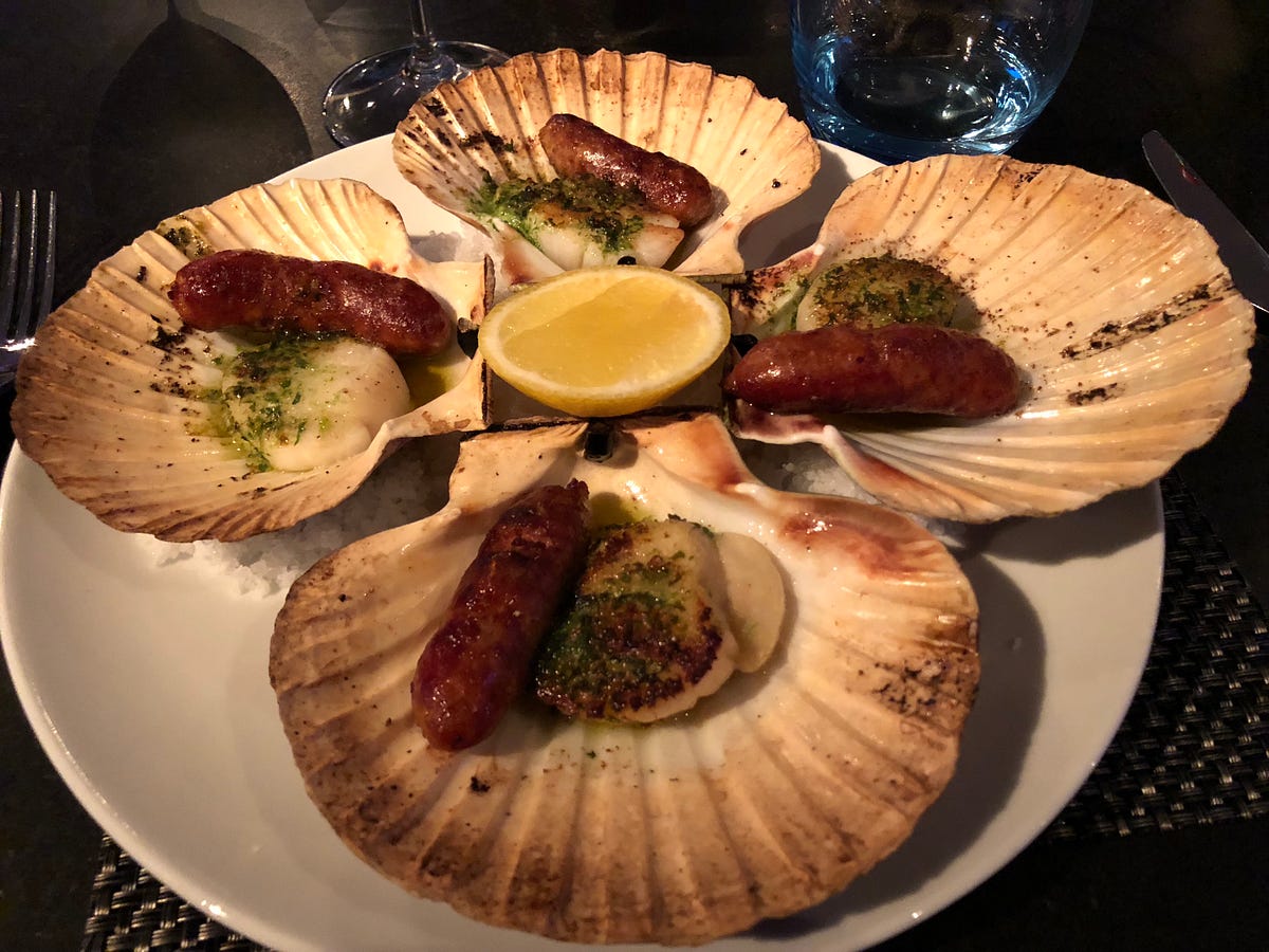 Ondine — Edinburgh, Scotland. Ondine was our first meal in Edinburg