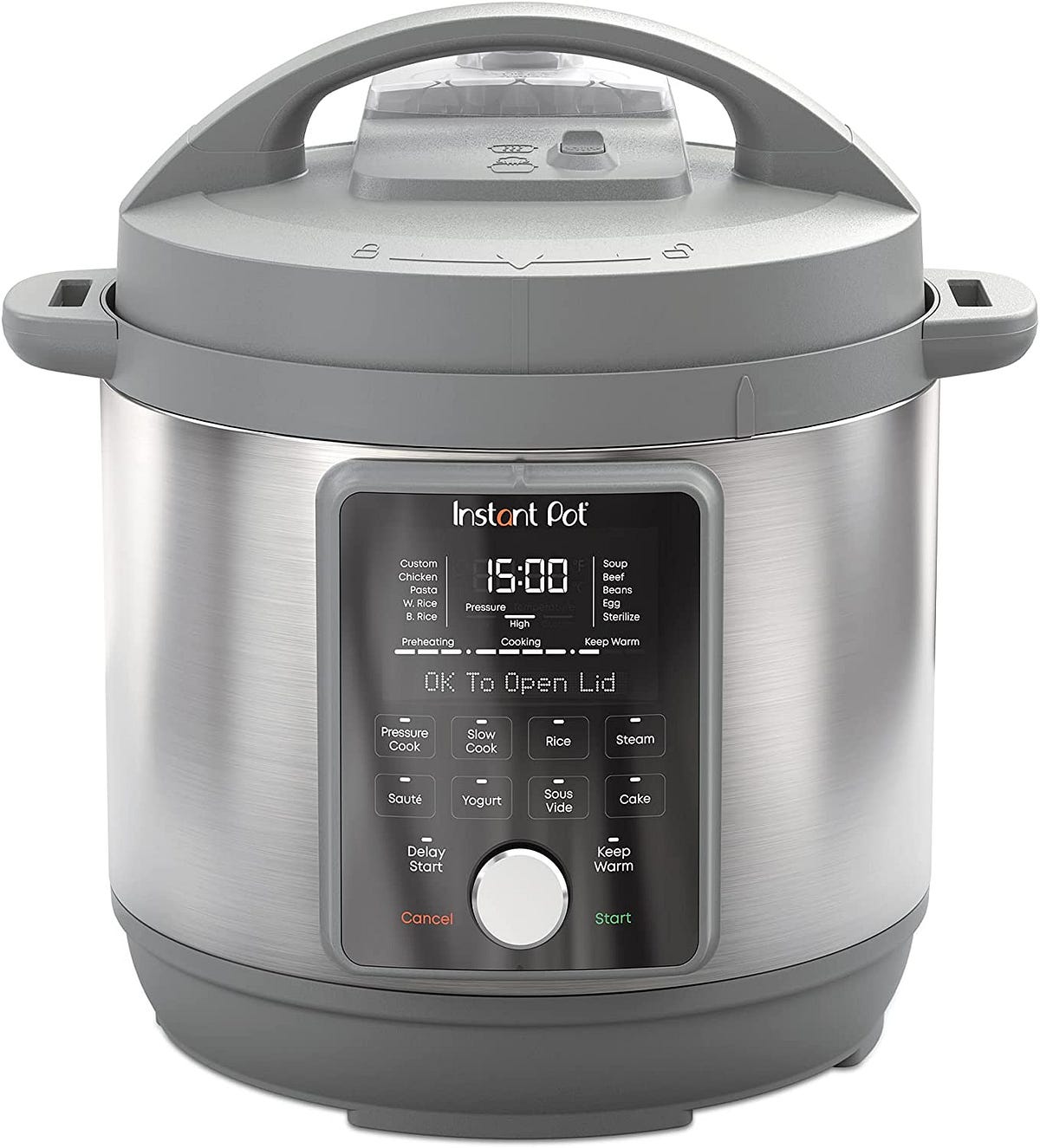 Instant Pot Duo Plus, 8Quart Whisper Quiet 9in1 Electric Pressure