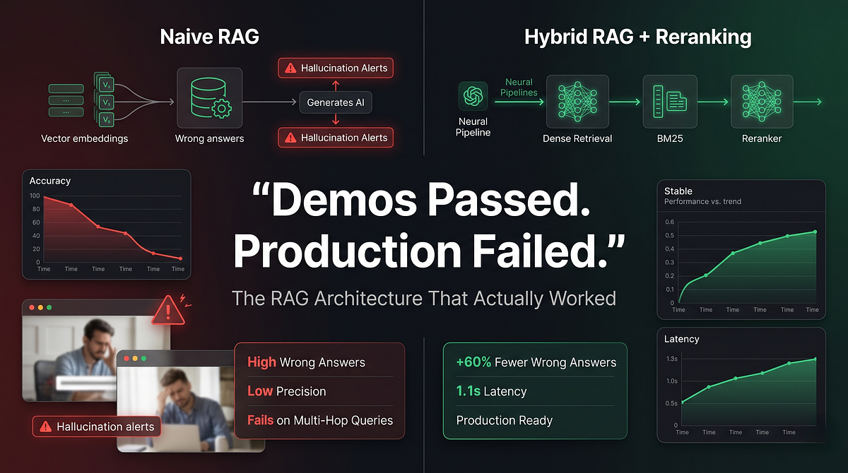 I Tested 4 RAG Architectures. One Survived Production. | Stackademic