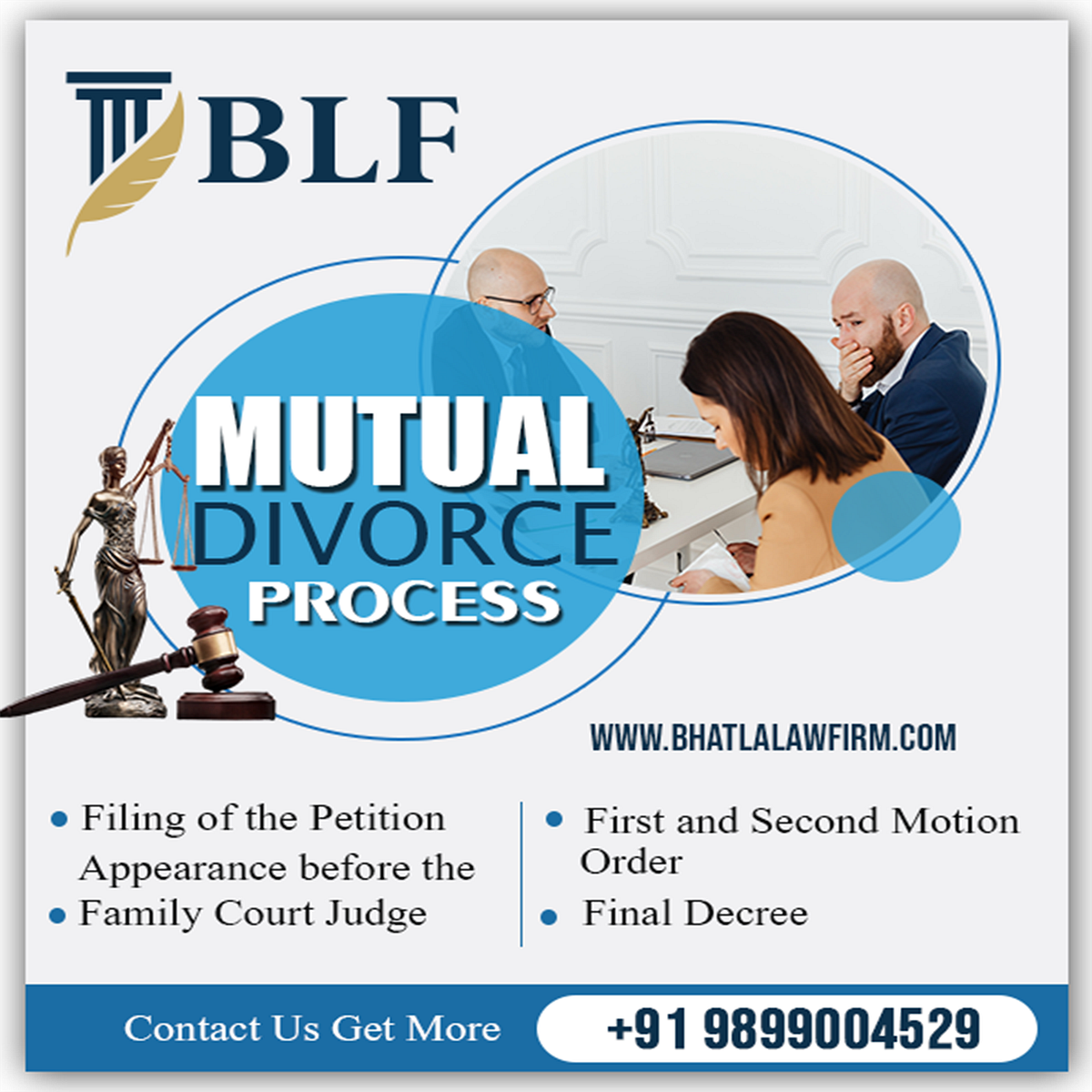 Best Divorce Lawyer in Gurgaon. Bhatla Law Firm has been an experienced