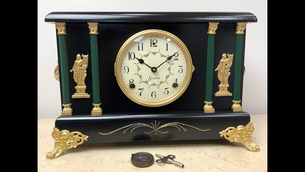 The Artistry and Heritage of Sessions Mantle Clocks by jack smith