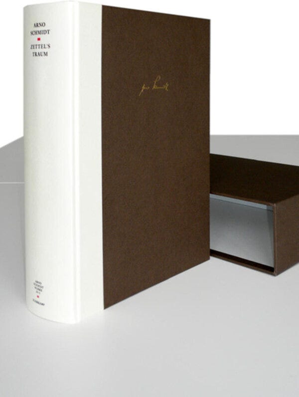 On Arno Schmidt's Zettel(')s Traum / Bottom's Dream: A