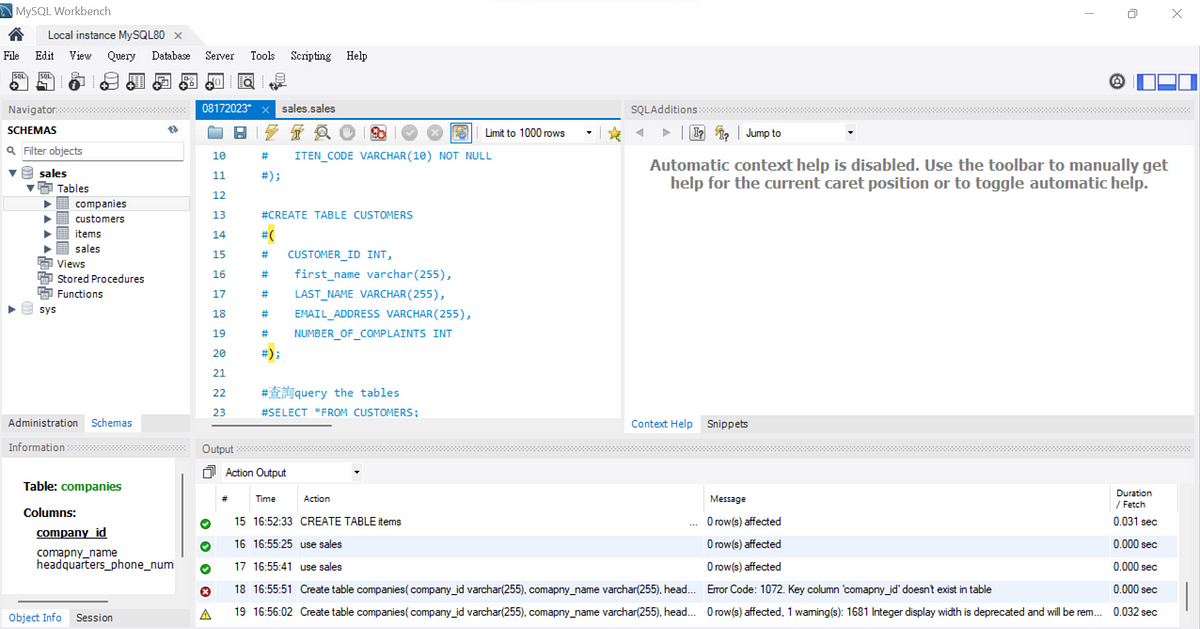 MySQL Database Creation Made Easy: Step-by-Step Tutorial — Part 1: SET ...