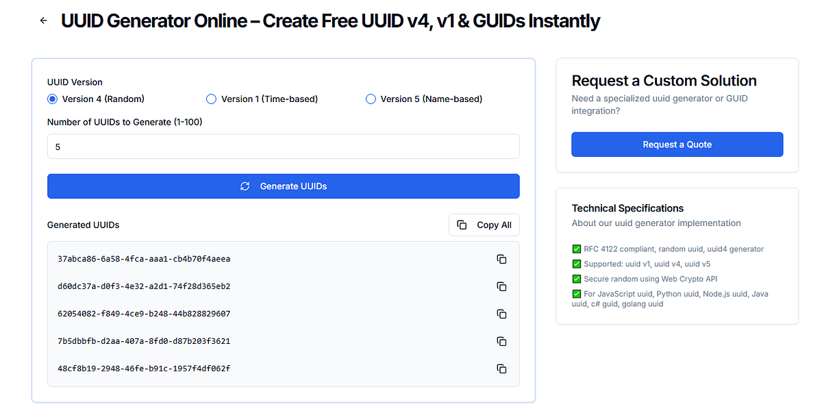 Is there any difference between a GUID and a UUID? - Stack OverflowNumber of questions askedNumber of questions that received an answerNumber of comments postedNumber of upvotes on postsPopular tags visual data 8