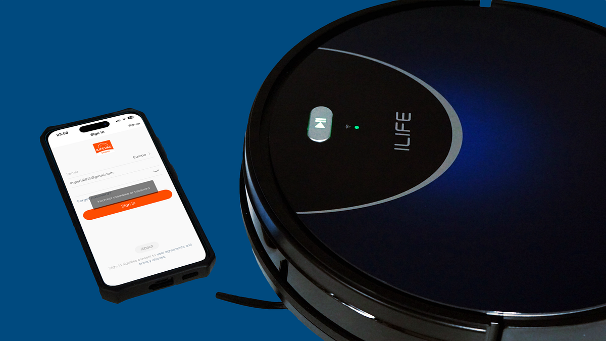 Не сбрасывается пароль в приложении ILIFE VAC? Нашел дефект приложения,  показываю обходное решение | by Фарид Каримов | Medium