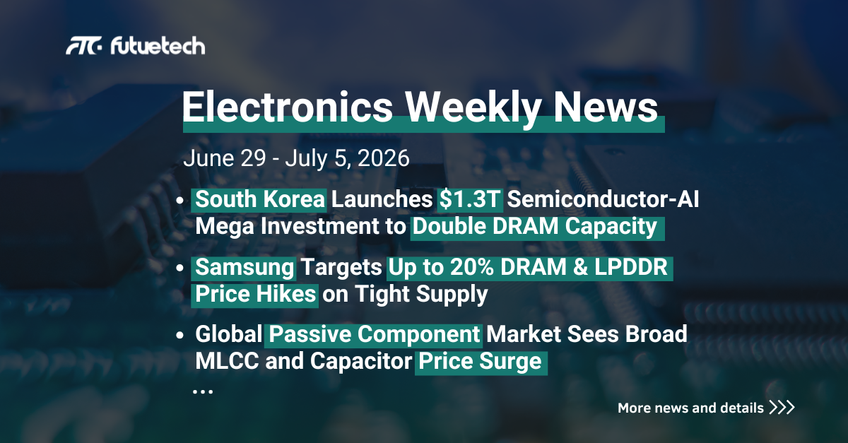 Electronics Weekly News | June 29 — July 5, 2026