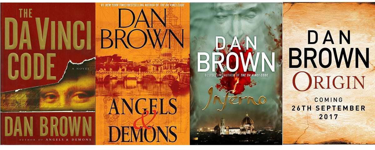 Dan Brown New book Origin set to release on September | by Maria Nicole ...