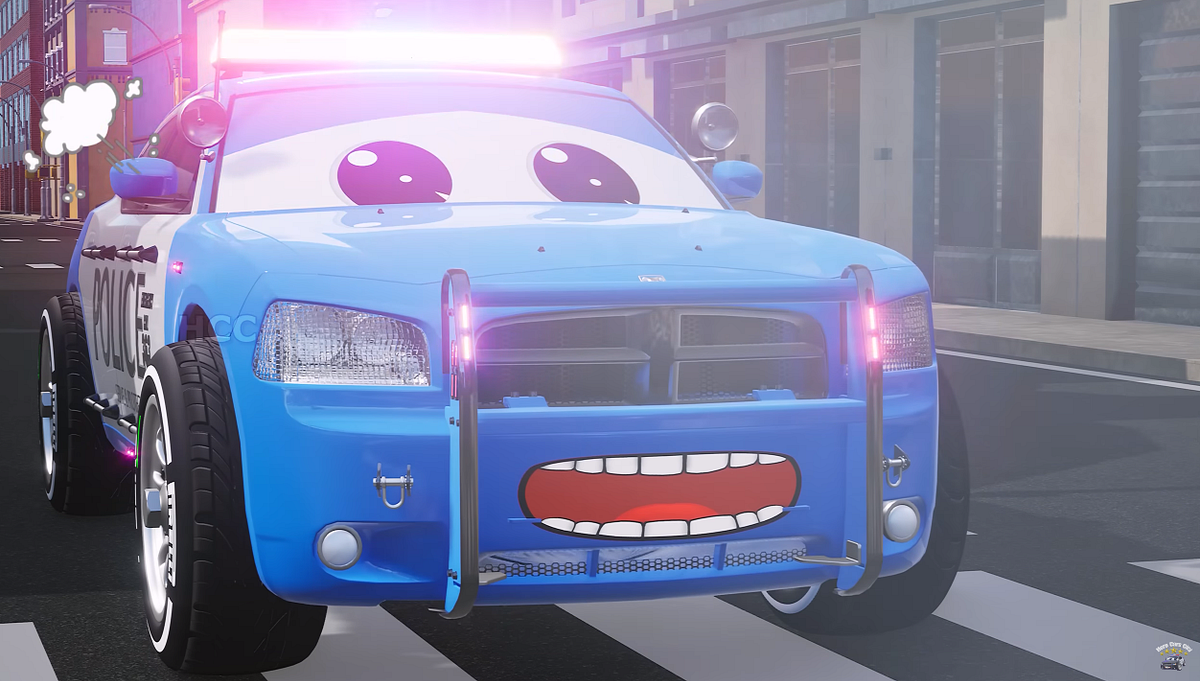 High-Speed Police Cars Chase: Crazy Car’s Wild Road Rage Rampage ...