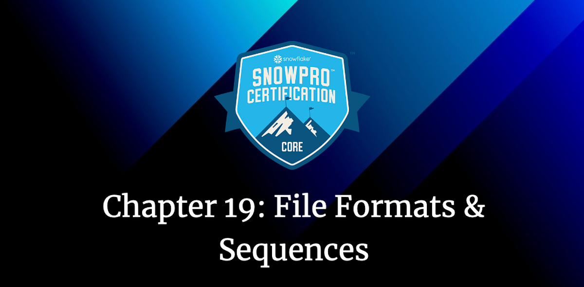 Snowflake File Formats & Sequences Explanation. Medium