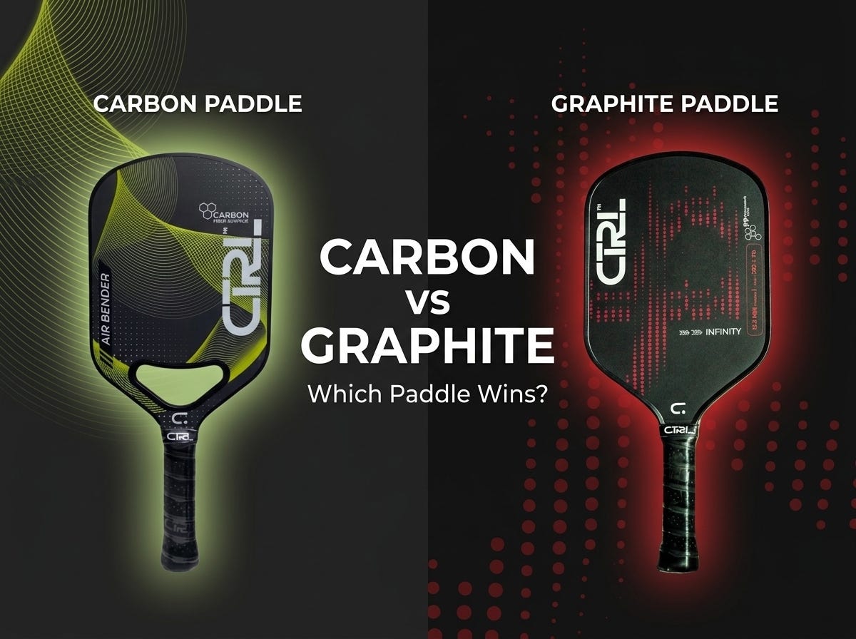 Carbon vs Graphite Pickleball Paddle: Which One Should You Choose? (2026 Guide)