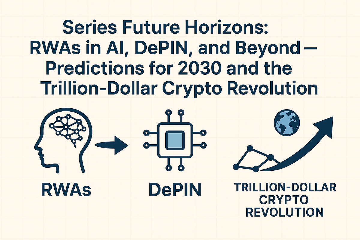 6/6 Mastery Series Future Horizons: RWAs in AI, DePIN, and Beyond —  Predictions for 2030 and the Trillion-Dollar Crypto Revolution | by  arundhathi enamela | Medium
