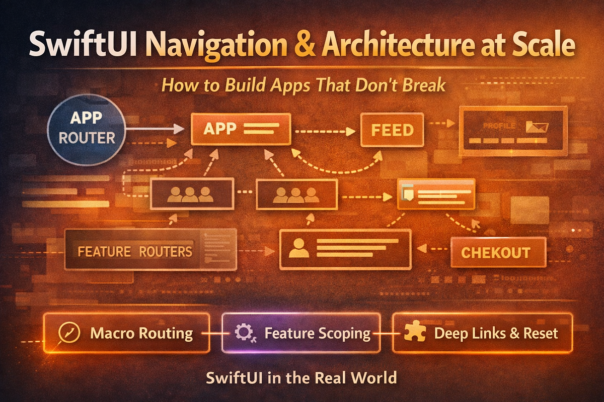 SwiftUI in the Real World (Part 2) Navigation, Architecture & Scaling ...