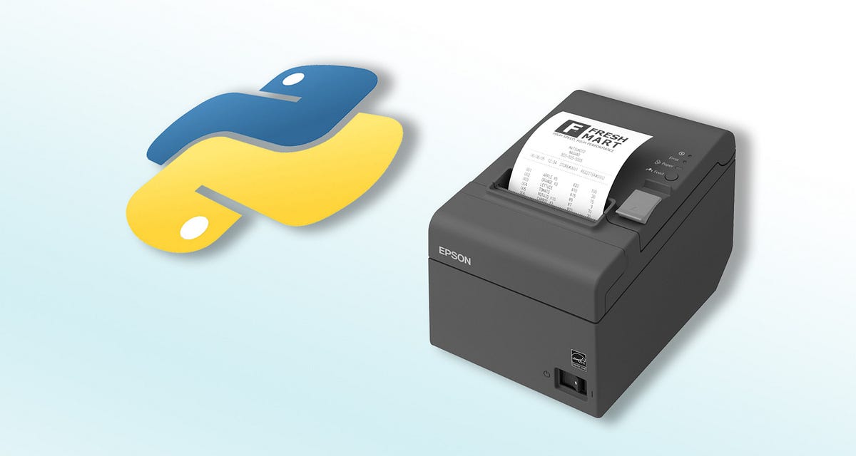 Printing with Python and Epson POS printer. by Kakar Nyori Medium