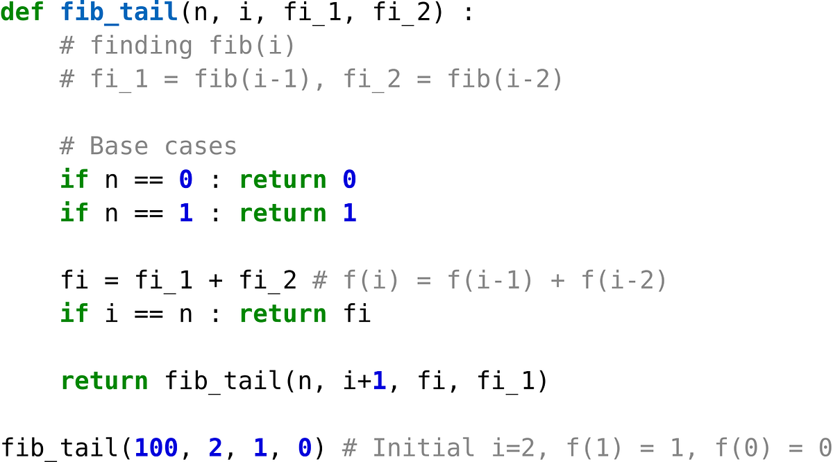 Tail call recursion — More example | by TechJam Thailand | Medium