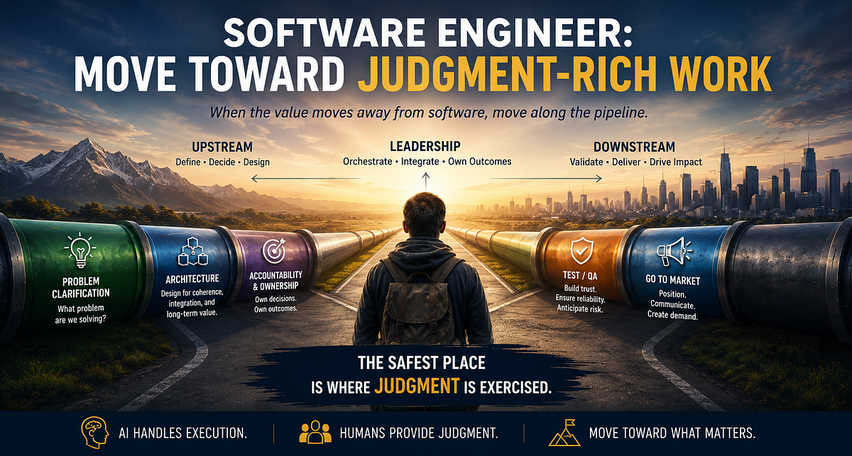 Software Engineer: In the Age of AI, Move Toward Judgment-rich Work ...