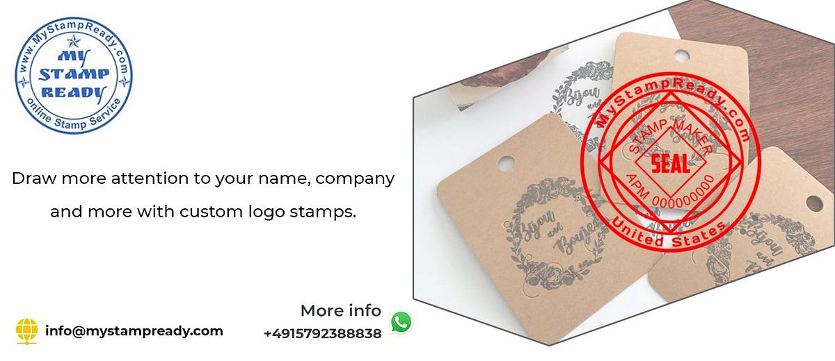 Design Unique Business Stamps with MyStampReady's Templates