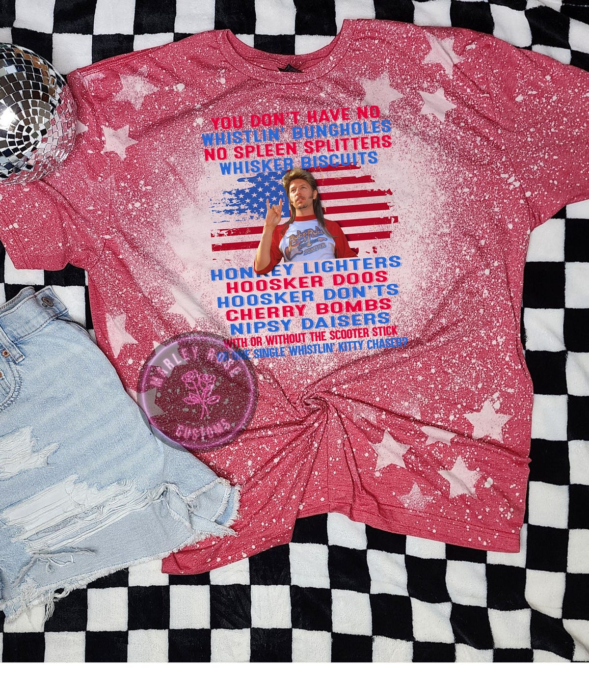 4th of july shirt that lights display