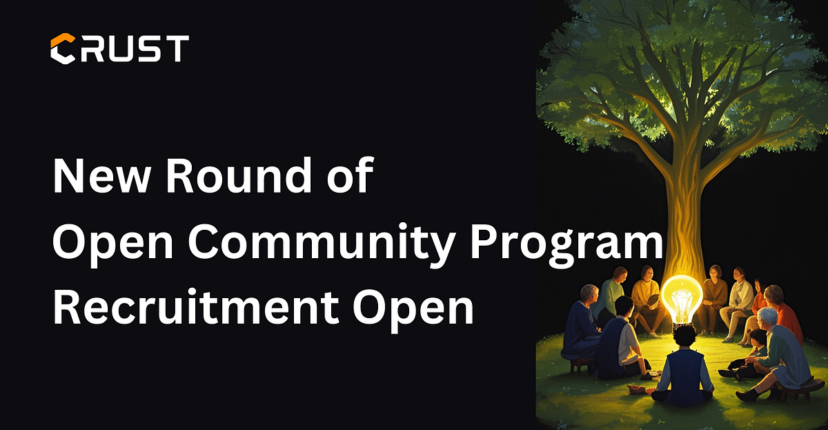 Join the New Wave of OCP Recruitment and Make Your Mark in Crust Community!