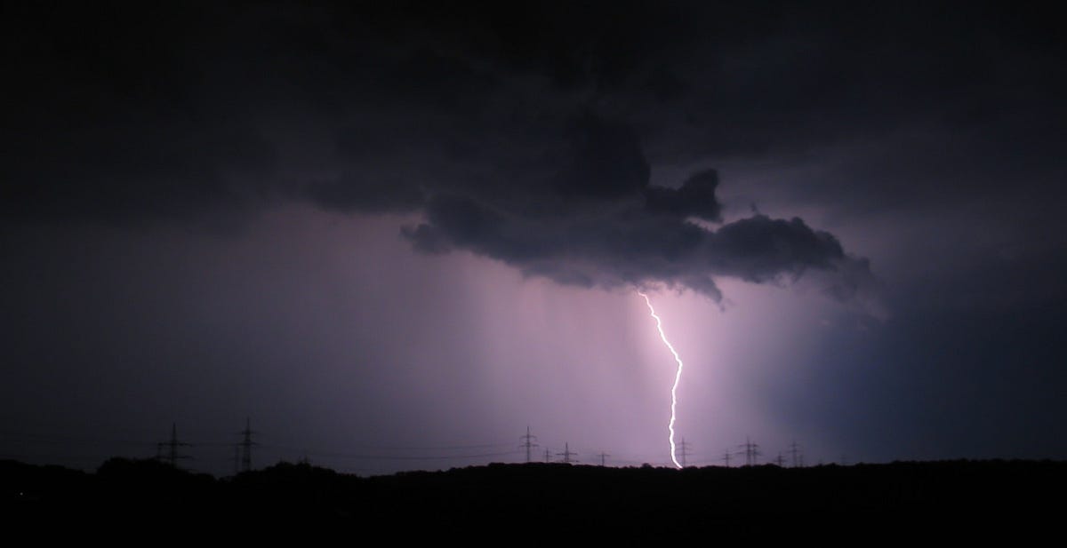 When Lightning Strikes Twice. One Mississippi, two Mississippi, three
