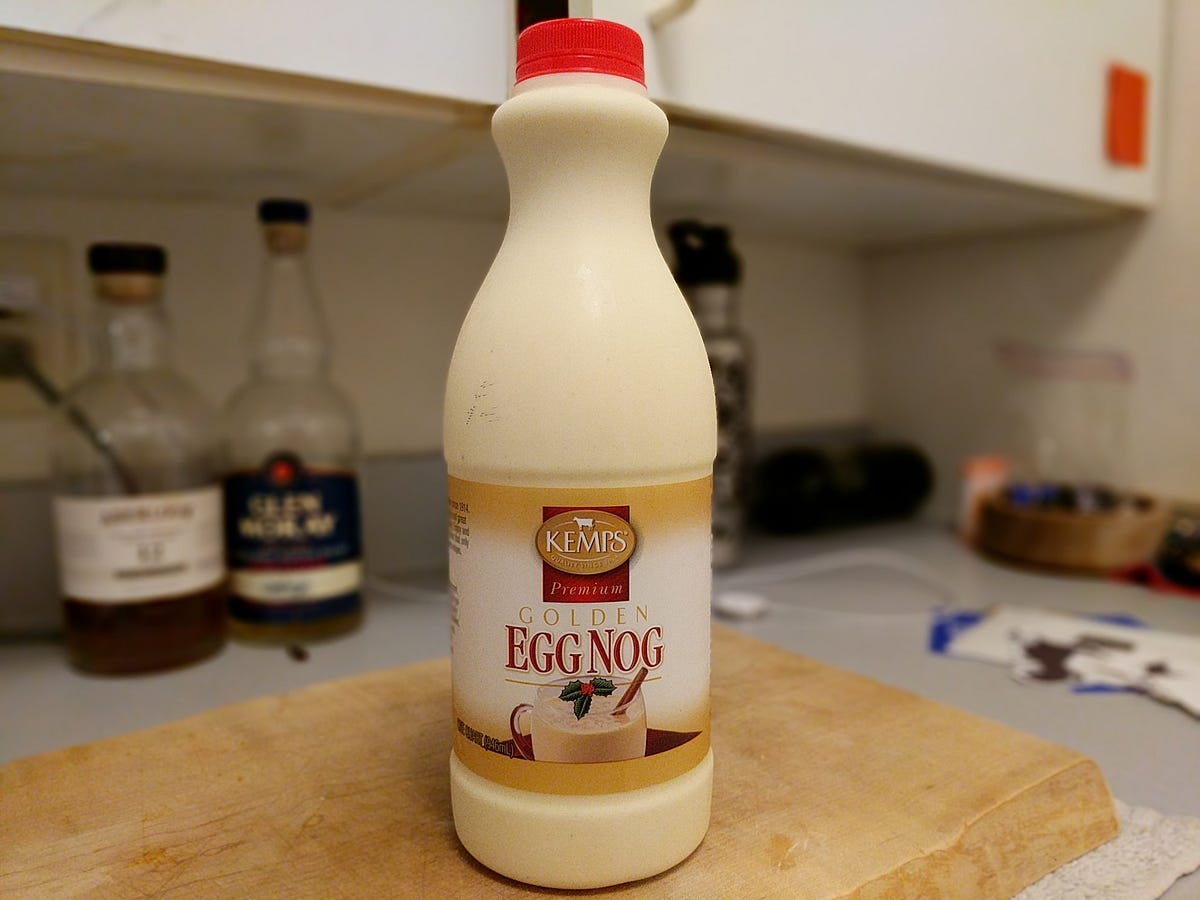 Kemps Premium Golden Egg Nog Review by Abraham Williams Eggnog Reviews