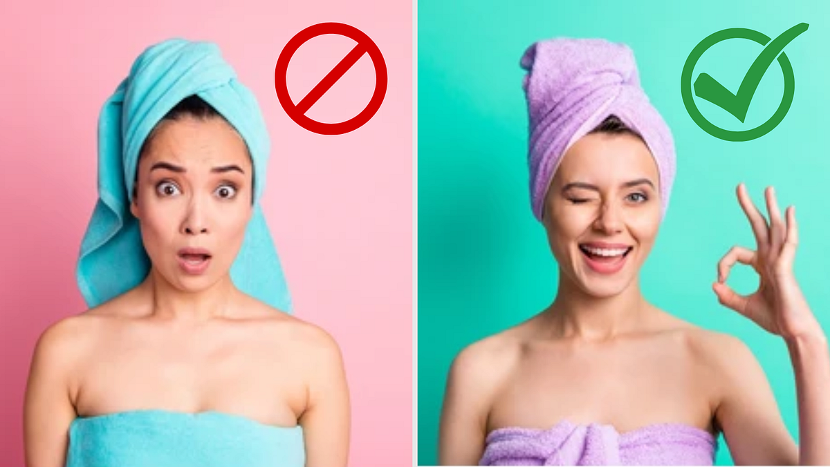 Shower Mistakes That Are Ruining Your Hair by Sophie Medium
