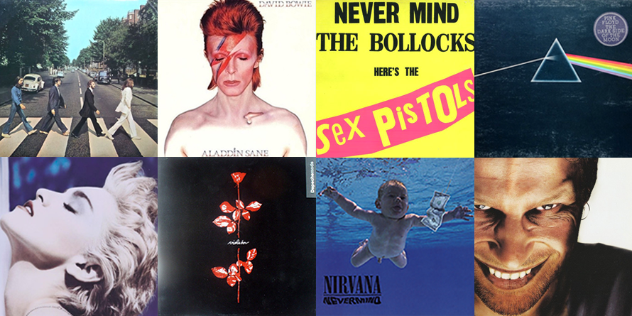 famous record album covers