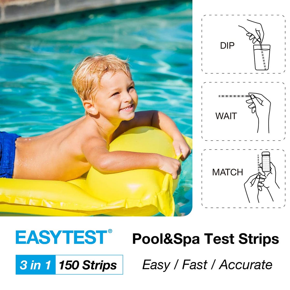 How to Use a Pool Test Kit to Check Water Quality by poolkitstrips