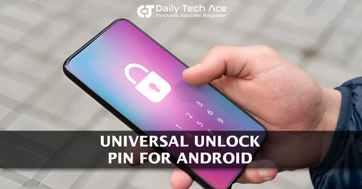 Universal Unlock Pin for Android Pagri Studio Medium