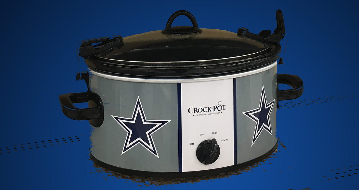 dallas cowboys crock pot