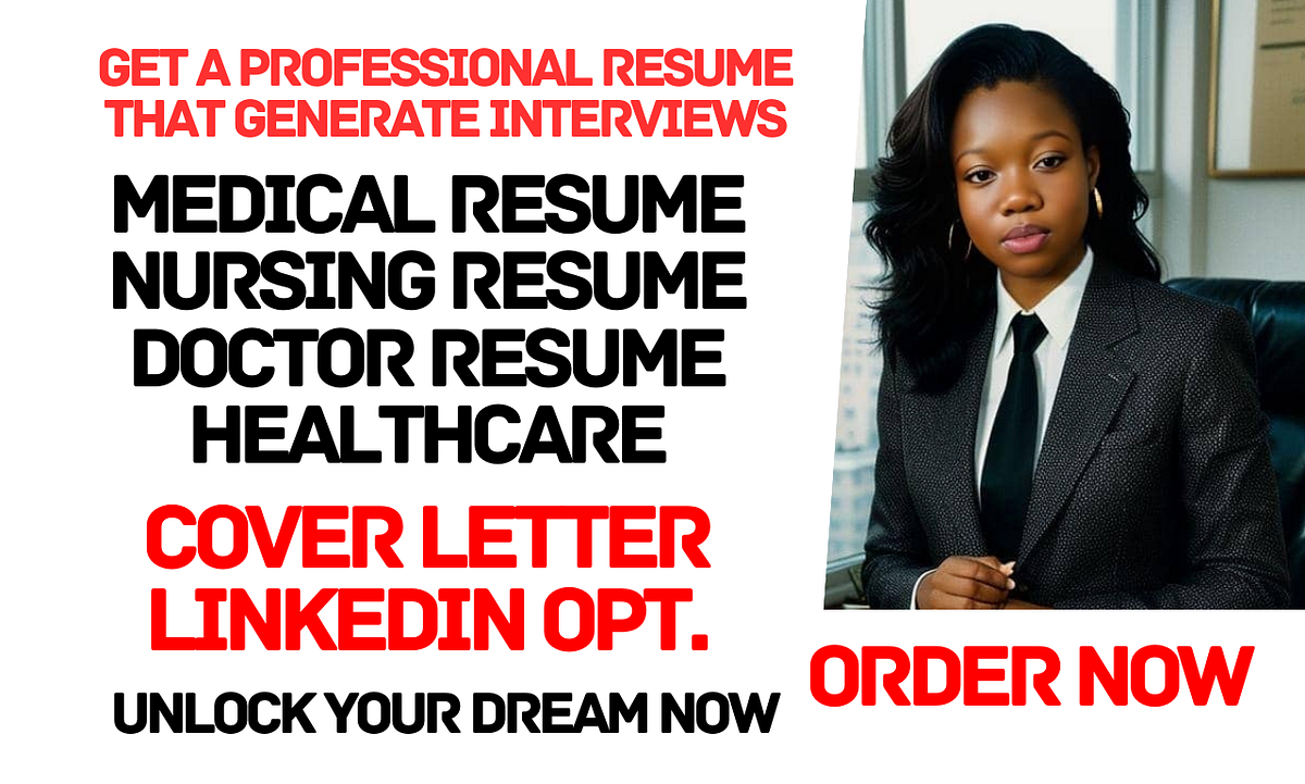 edicI will write a medical resume - 1*CeG5GQl QmdDTs078yZYXw