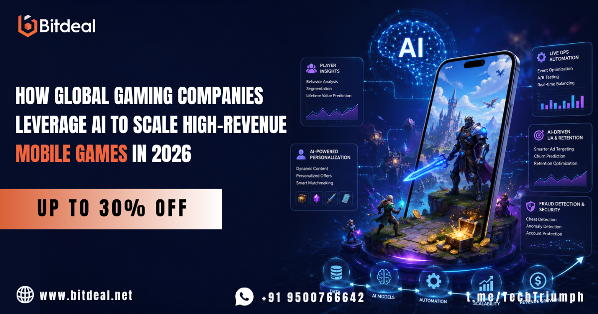 How Global Gaming Companies Leverage AI to Scale High-Revenue Mobile Games in 2026