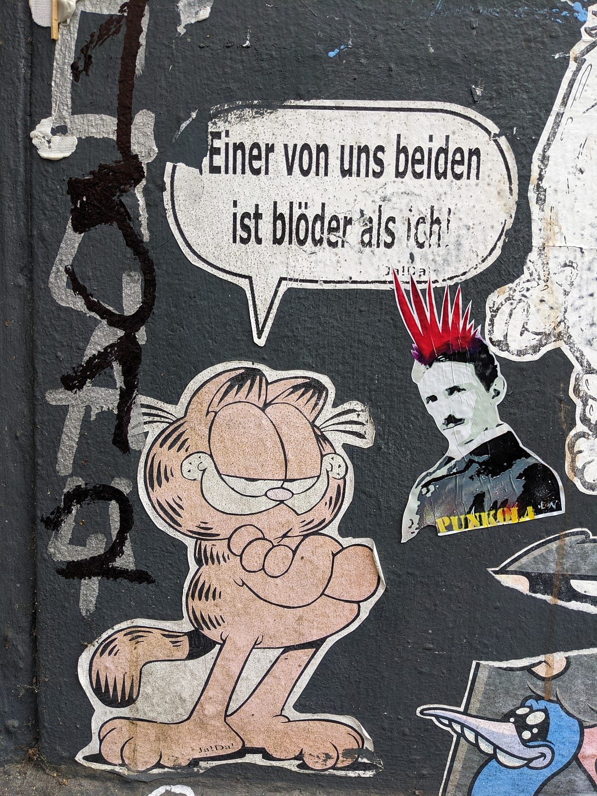 Lustige Sprüche in der Streetart. … um mal wieder etwas zur