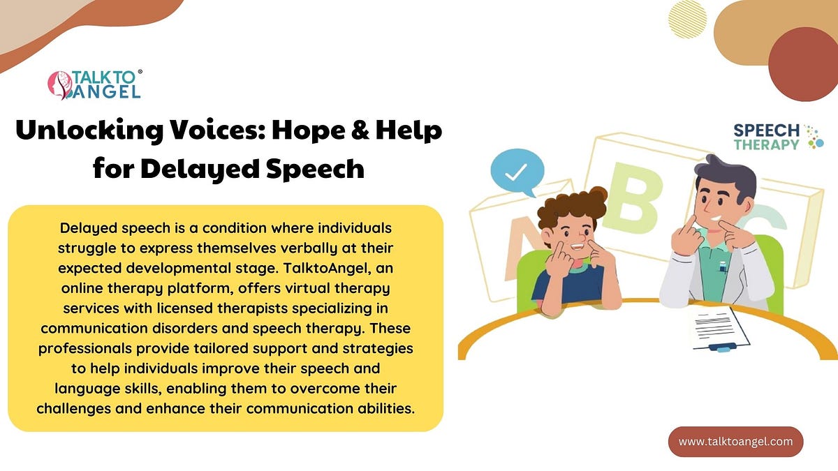 Hope & Help for Delayed Speech. Delayed speech refers to a child’s ...