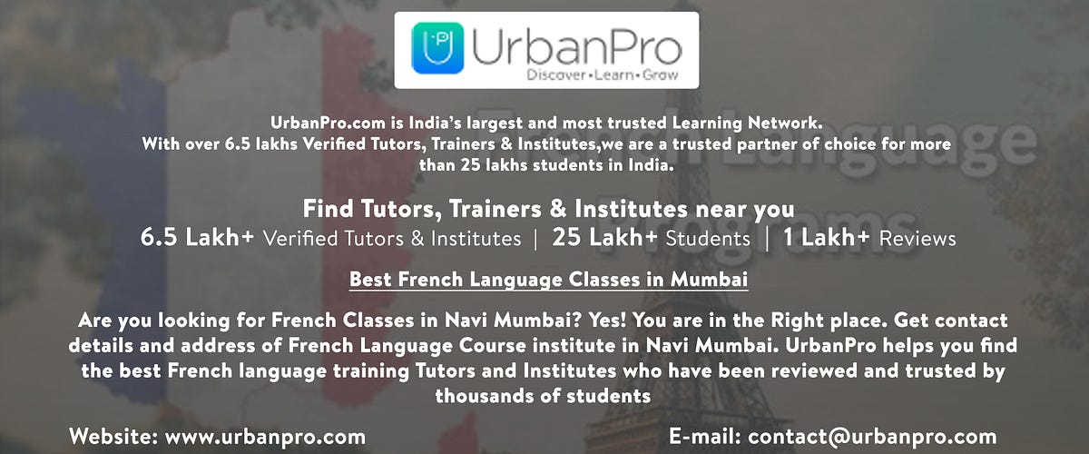 French Classes In Navi Mumbai French Classes In Navi Mumbai
