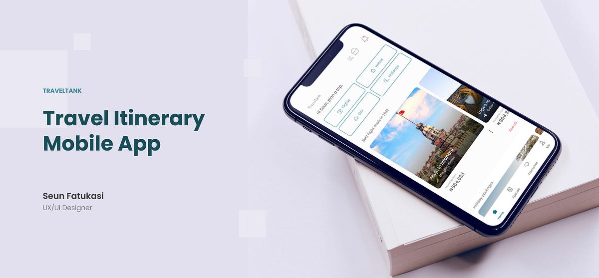 Streamlining On-The-Go Travel Planning and Booking with Improved UX/UI 
