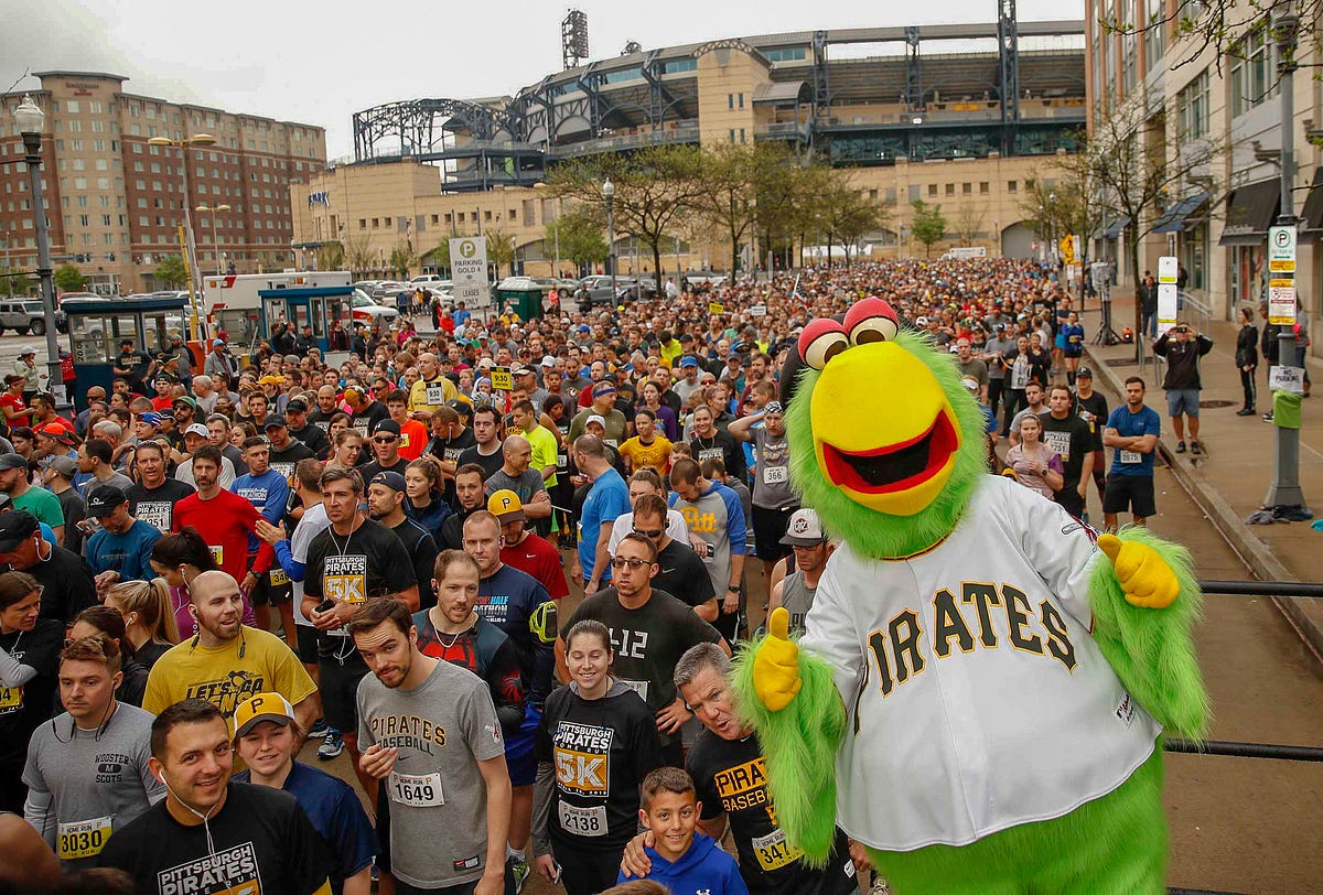 Pirates Host 2019 Home Run 5K/10K by Pittsburgh Pirates Medium