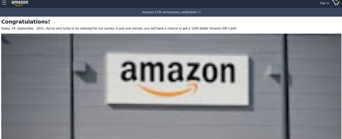 Amazon Scam Sample J Write Up. On September 23rd A Message From A… | By ...