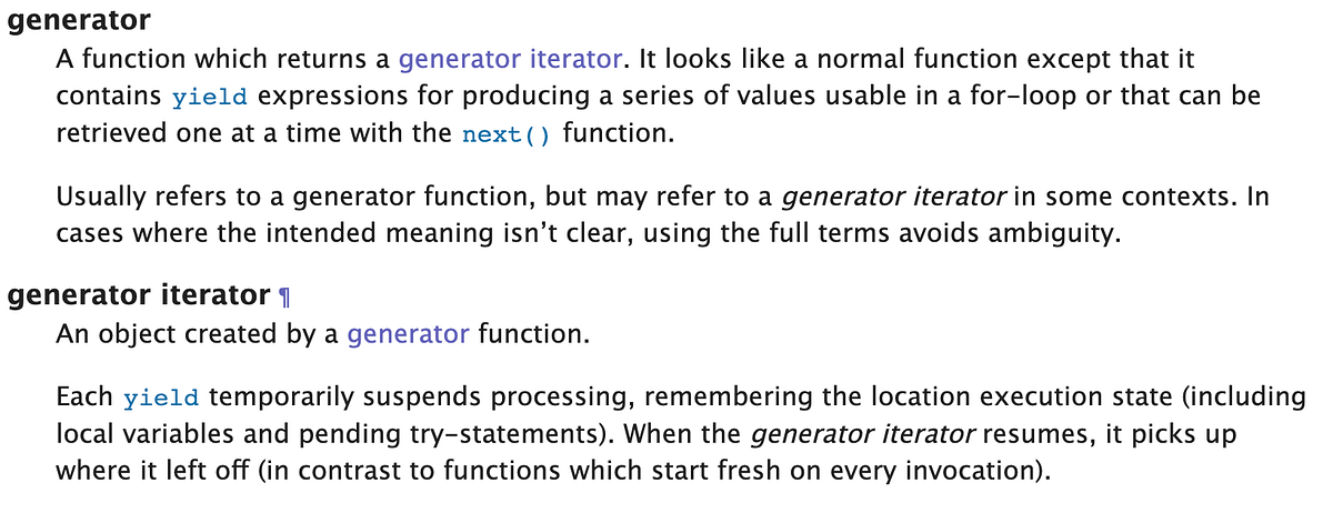 Python generator. iterable과 iterator에 이어서 generator에 대해서… | by 조홍철 | Medium
