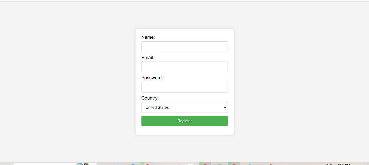 Crafting an Animated Registration Form with HTML and CSS | by Gulshan N ...