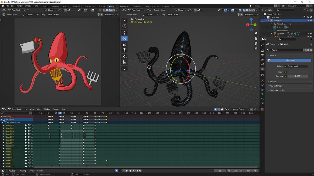 Game Artist Internship ASE Laboratory Telkom University by Regy