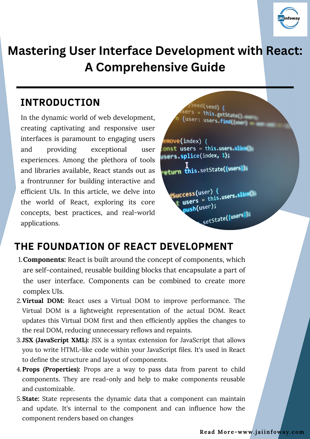 Mastering User Interface Development with React:A Comprehensive Guide ...