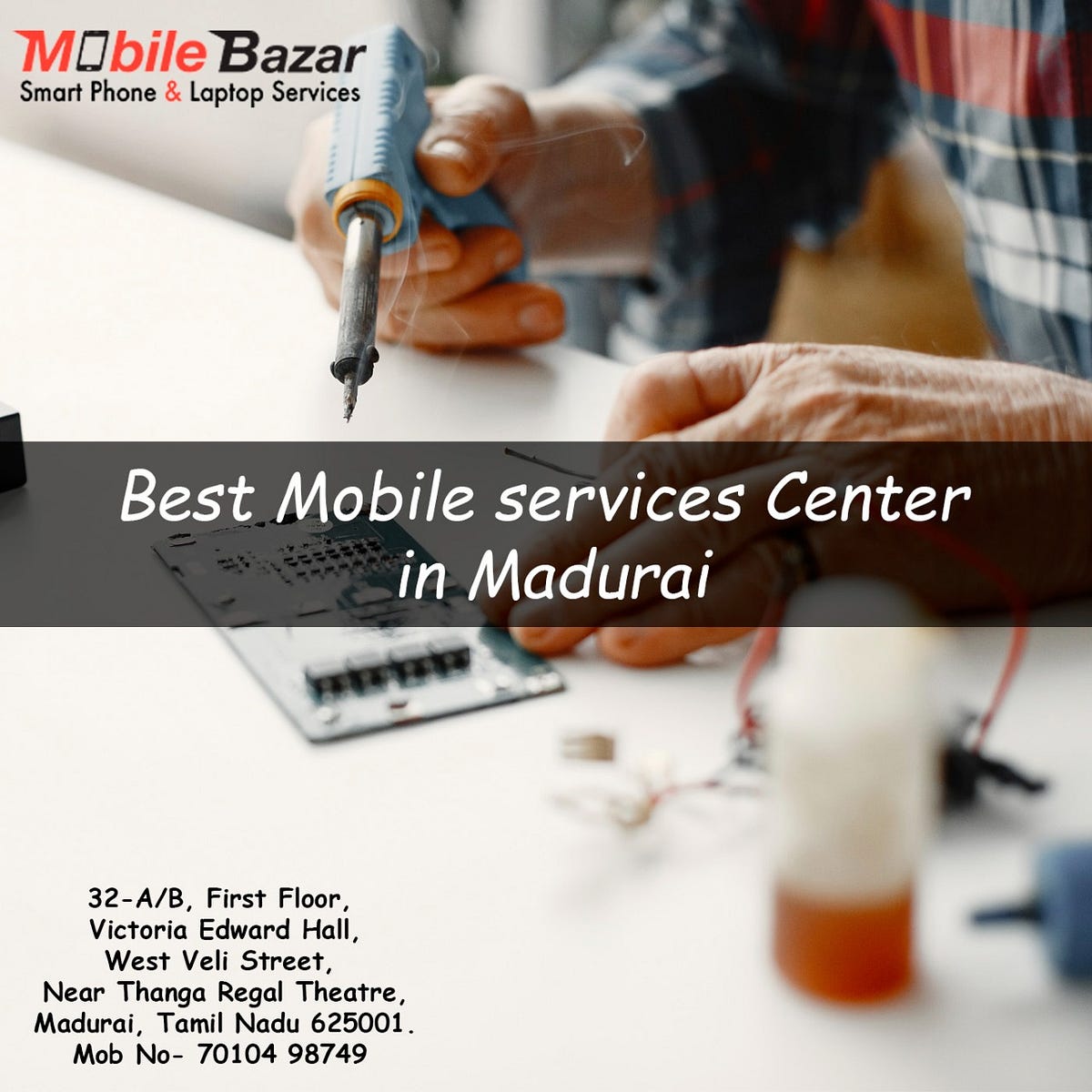 Mobile services Center in Madurai by Linosha Medium