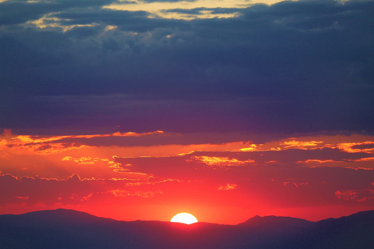 The Beauty of Setting Sun. You know when you are at the place… by