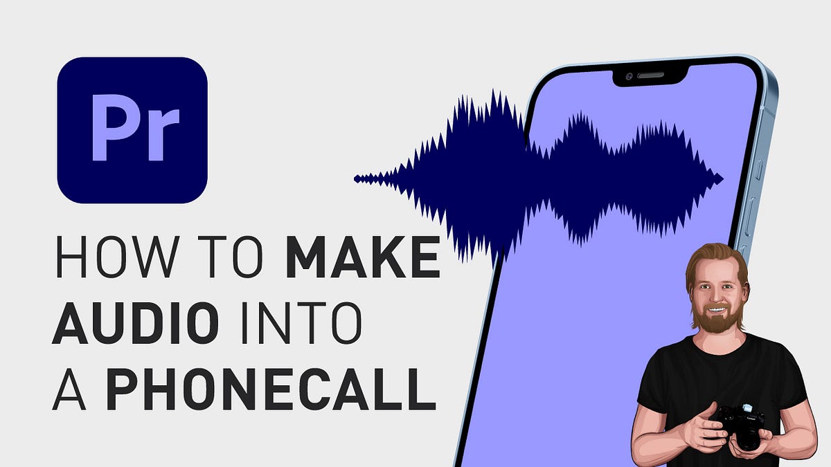 How to make audio sound like a phone call in Premiere Pro by David