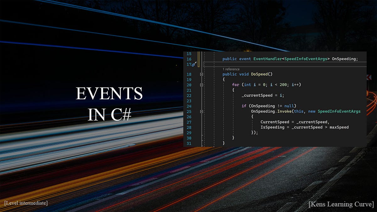 Using Events In C#. Events are used in a wide range of… | by Kenji ...