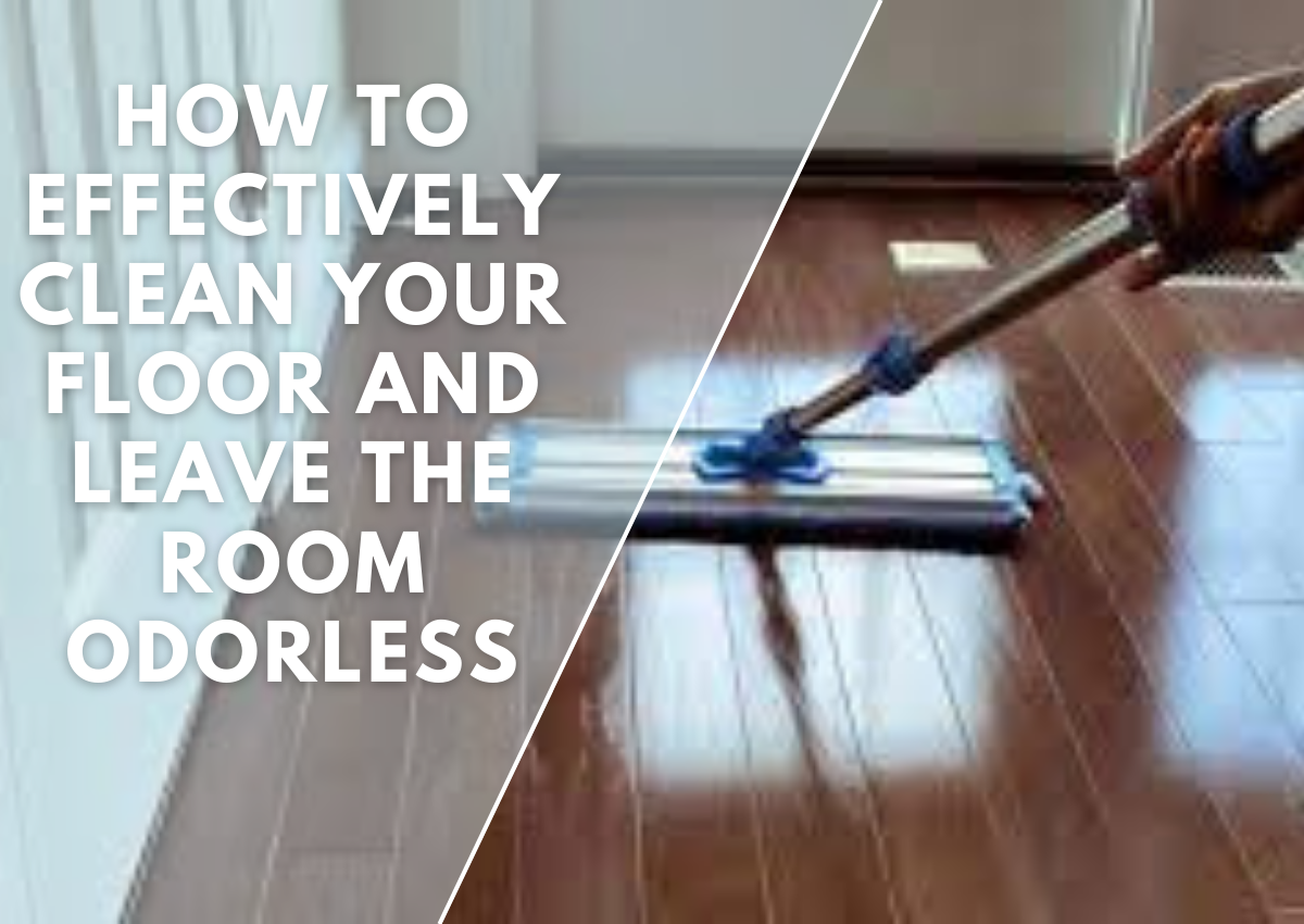 How to Effectively Clean Your Floor and Leave the Room Odorless? by