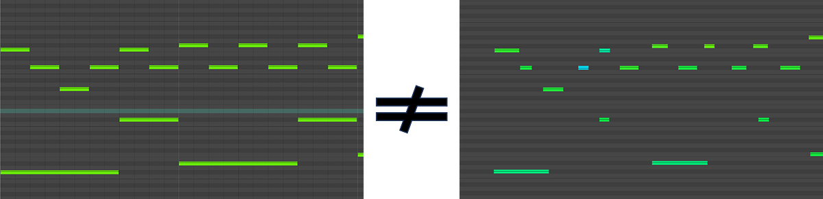 MIDI files as training data: MIDI scores vs MIDI performances | TDS Archive
