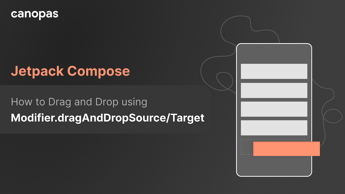 How to drag and drop using modifier draganddropsource target jetpack
