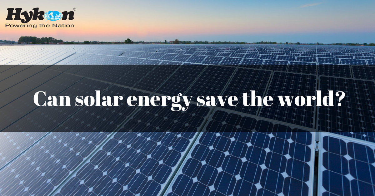 Can solar energy save the world?. The sunlight comes for free and… | by ...