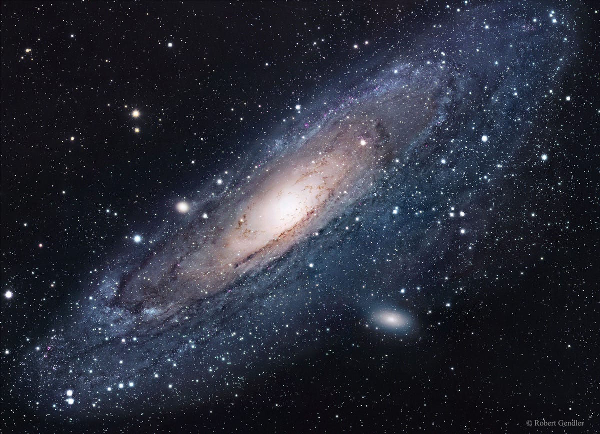 Andromeda And The Milky Way Two Galaxies On A Collision Course By